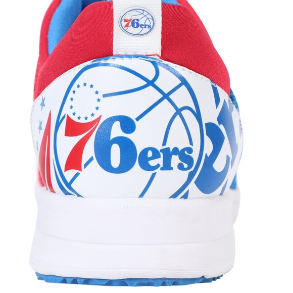 Philadelphia 76ers Sixers mesh shoes - Picture 2 of 7